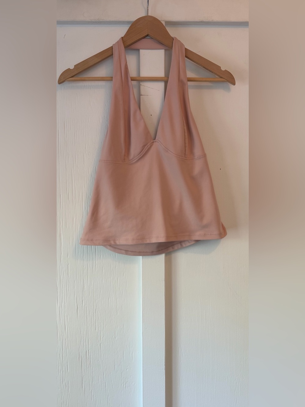 Free People Intimately Halter Top, Size Large